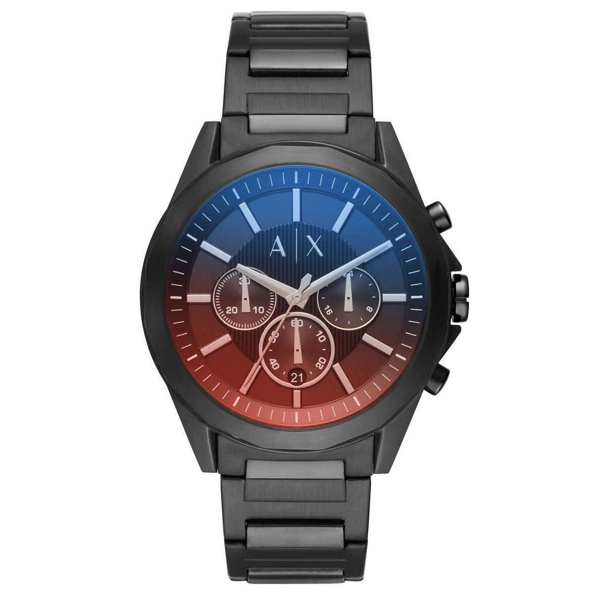 Armani Exchange Men's AX2615 Casual Chronograph Black Stainless Steel Watch