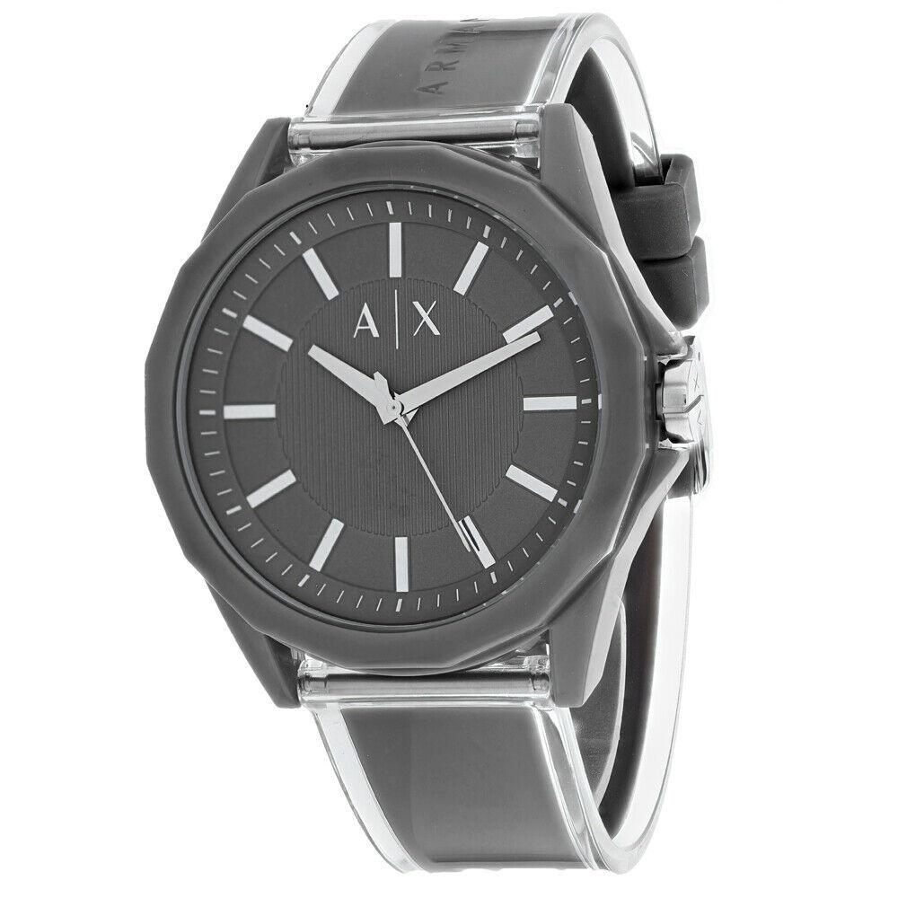 Armani Exchange Men's AX2633 Classic Grey Plastic Watch