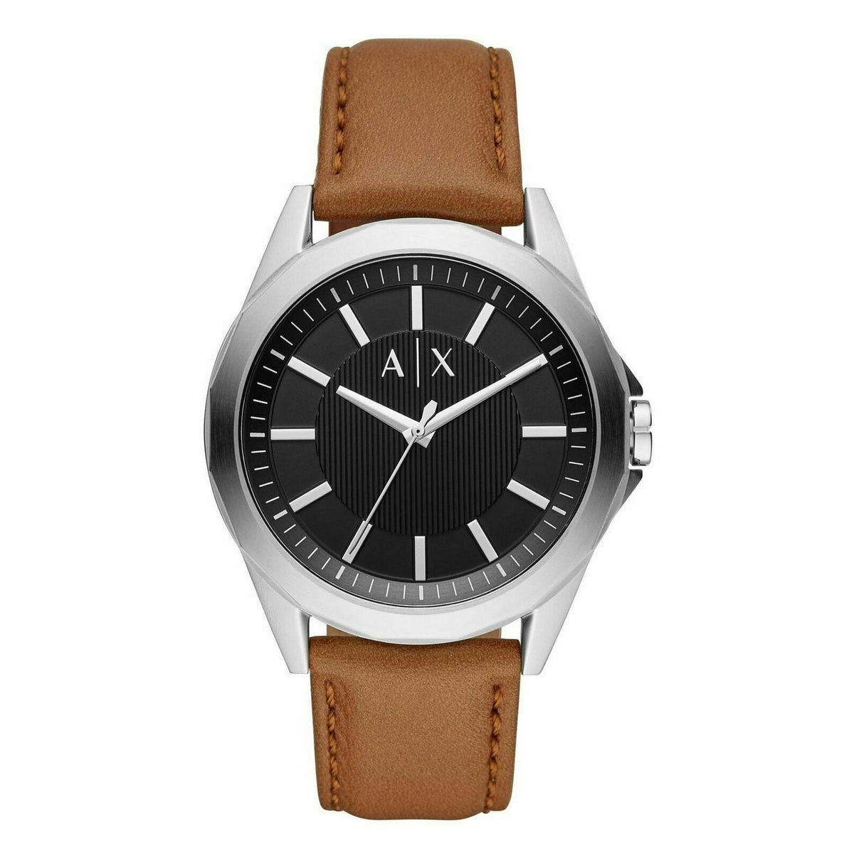 Armani Exchange Men's AX2635 Classic Brown Leather Watch