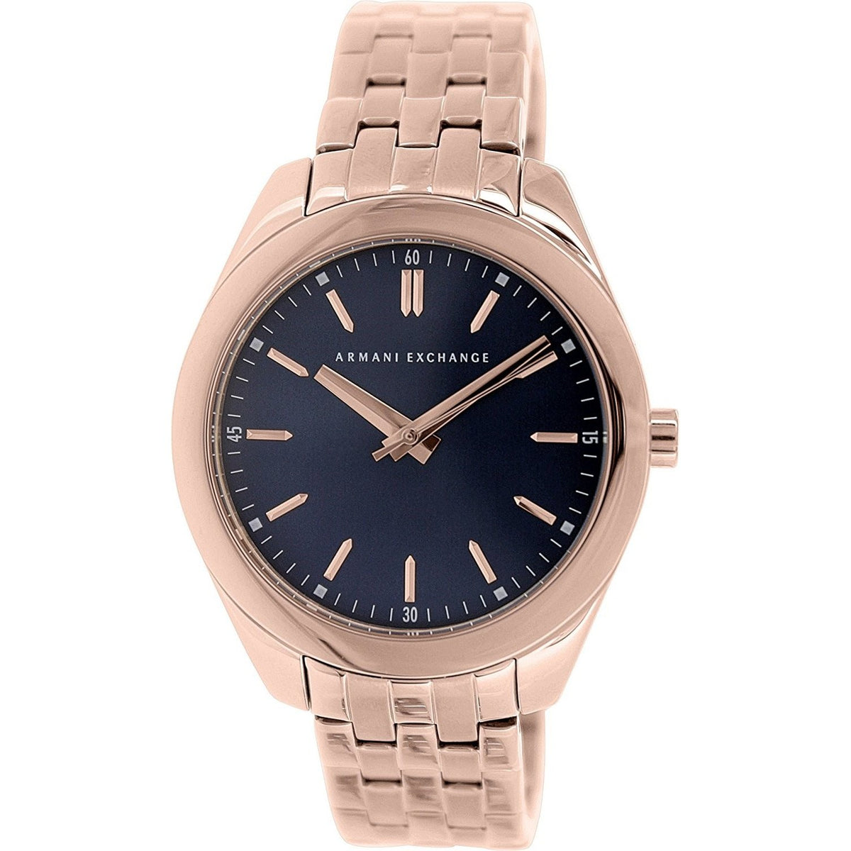 Armani Exchange Women's AX5514 Smart Rose-Tone Stainless Steel Watch