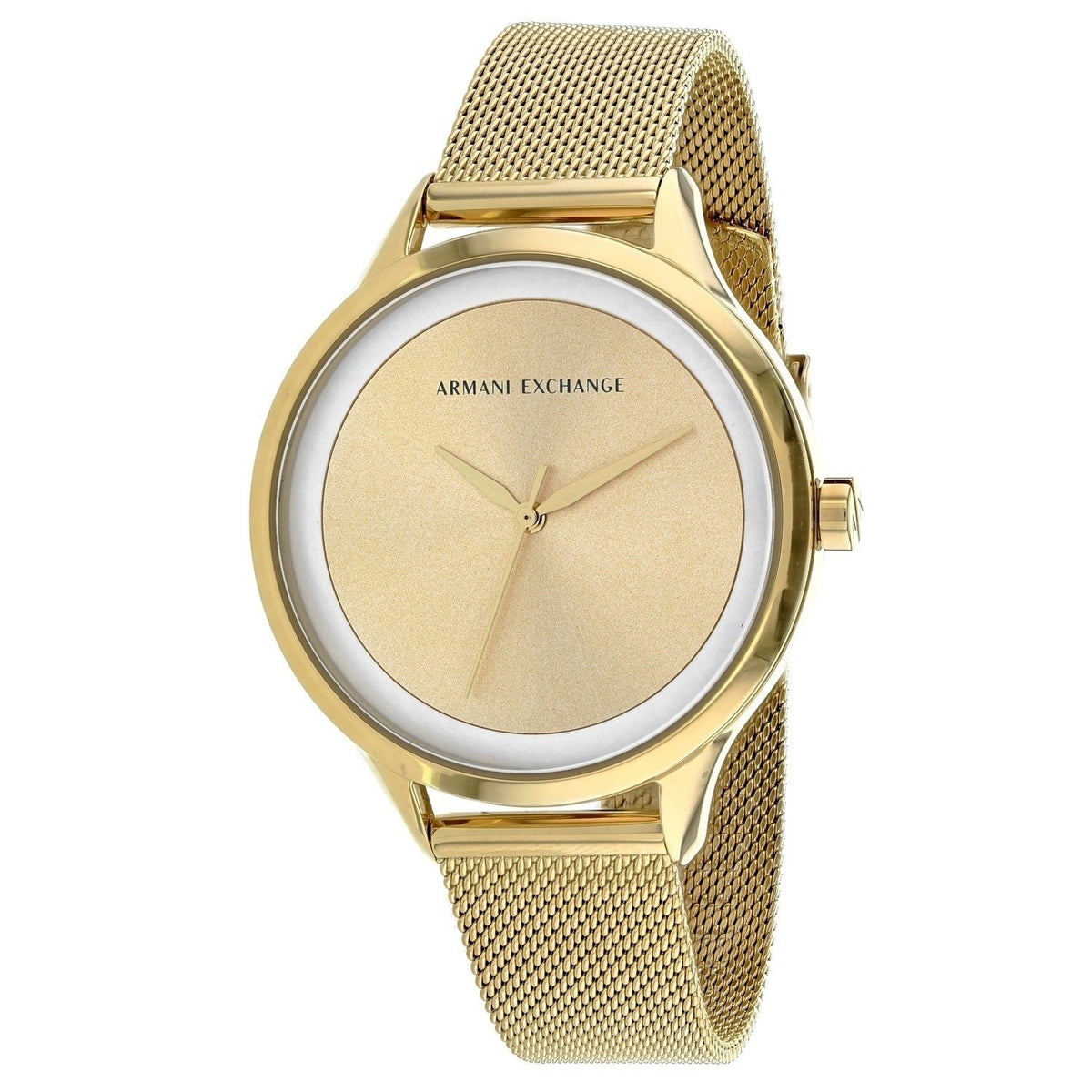 Armani Exchange Women's AX5601 Casual Gold-Tone Stainless Steel Watch