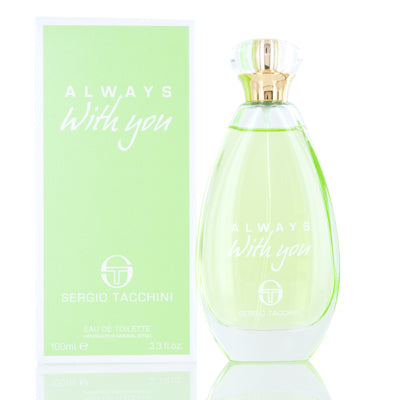 Always With You Sergio Tacchini Edt Spray 3.3 Oz (100 Ml) For Women  4.19.042.10