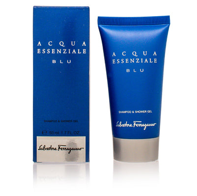 Acqua Essenziale Blu S. Ferragamo Shampoo Shower Gel 1.7 Oz (50 Ml) For Men 30541