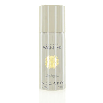 Azzaro Wanted Azzaro Deodorant Spray 5.0 Oz (150 Ml) For Men 80012836