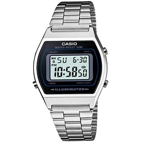 Casio Men&#39;s B640WD-1AVDF Classic Digital Stainless Steel Watch