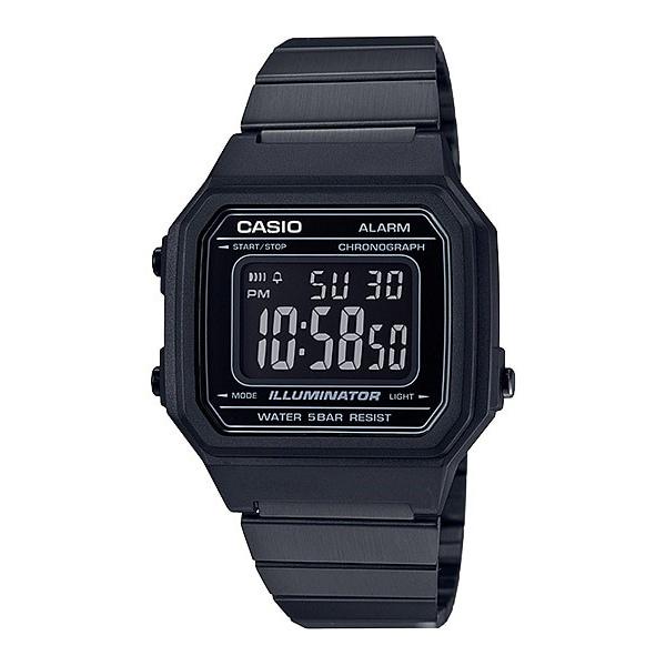 Casio Men's B650WB-1B Standard Black Stainless Steel Watch