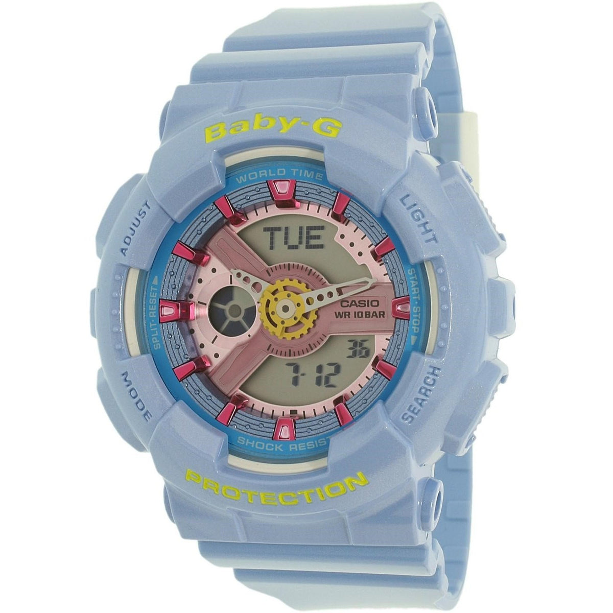 Casio Women's BA110CA-2A Baby G Blue Resin Watch