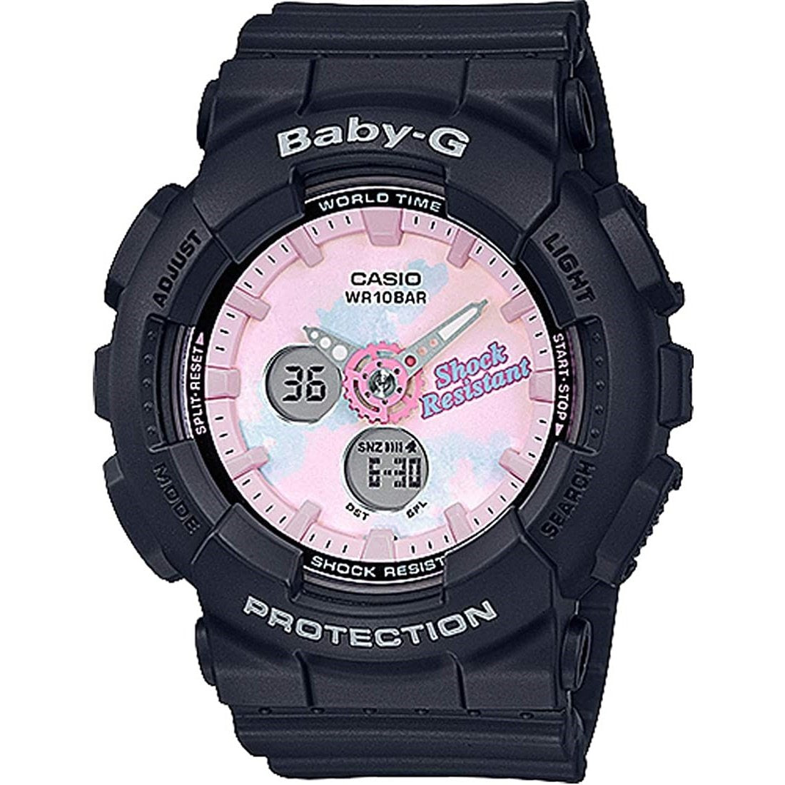 Casio Women's BA120T-1A Baby-G Black Resin Watch
