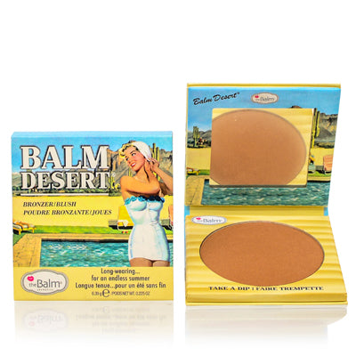 The Balm Balm Desert Bronzer Blush Powder 0.225 Oz  