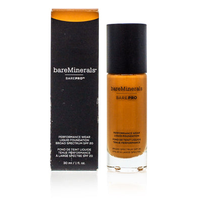 Bareminerals Barepro Performance Wear Foundation Liquid Hazelnut S.Dmgd 1 Oz 83566