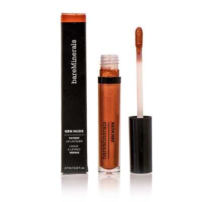 Bareminerals Gen Nude Patent Lip Lacquer Smokey Topaz 0.12 Oz (3.7 Ml)  