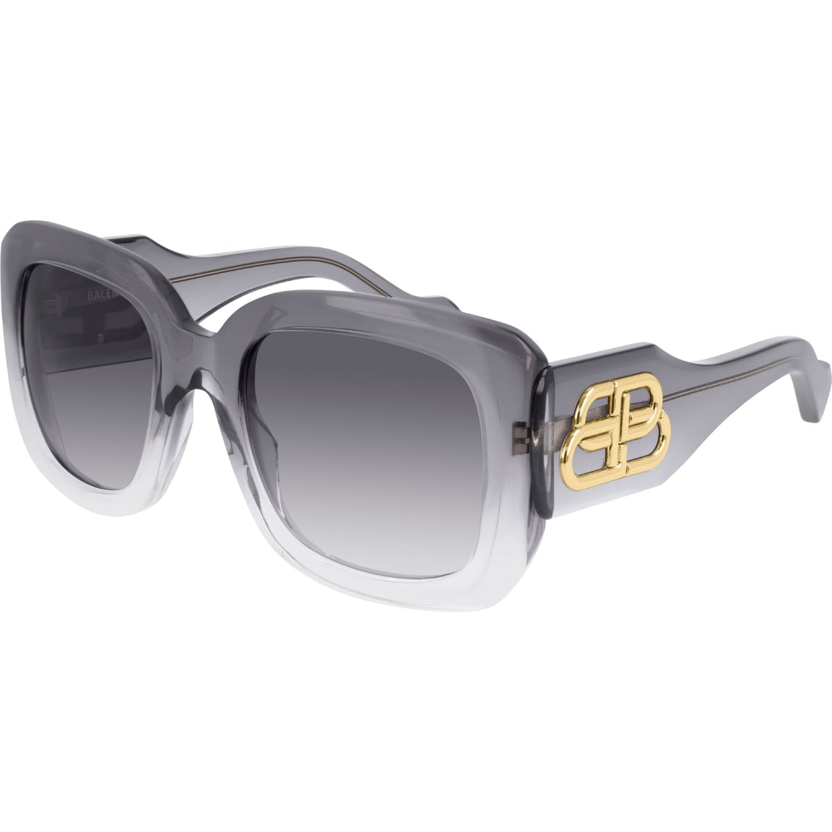 Balenciaga Women's Sunglasses Fall Winter Grey Grey Nylon Nylon Grey BB0069S 003
