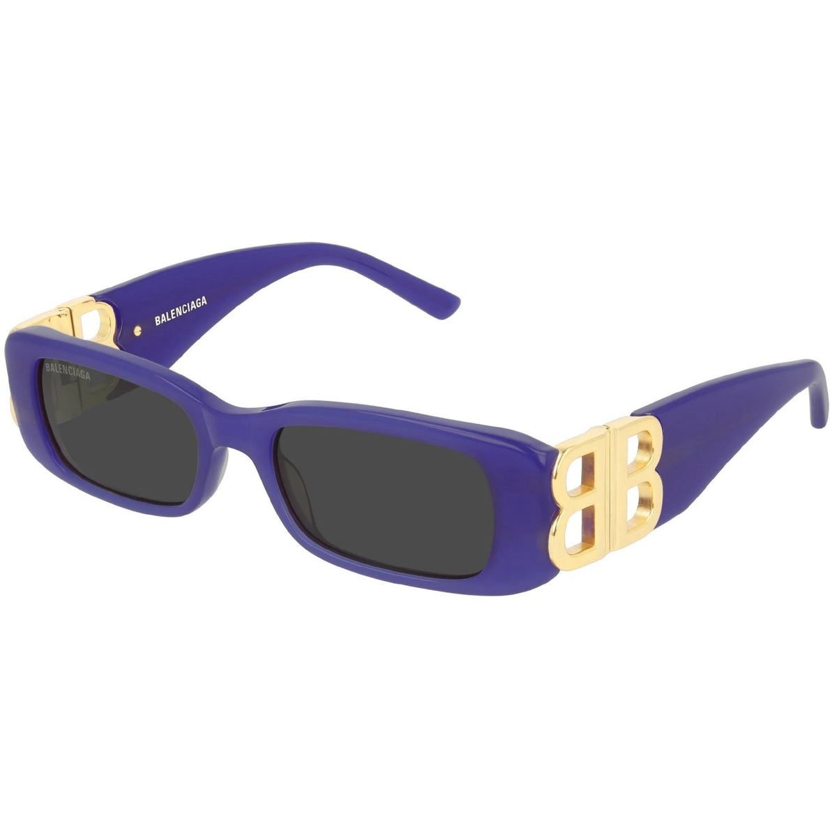 Balenciaga Women's Sunglasses Spring Summer Violet Grey CR 39 CR 39 Violet BB0096S 004