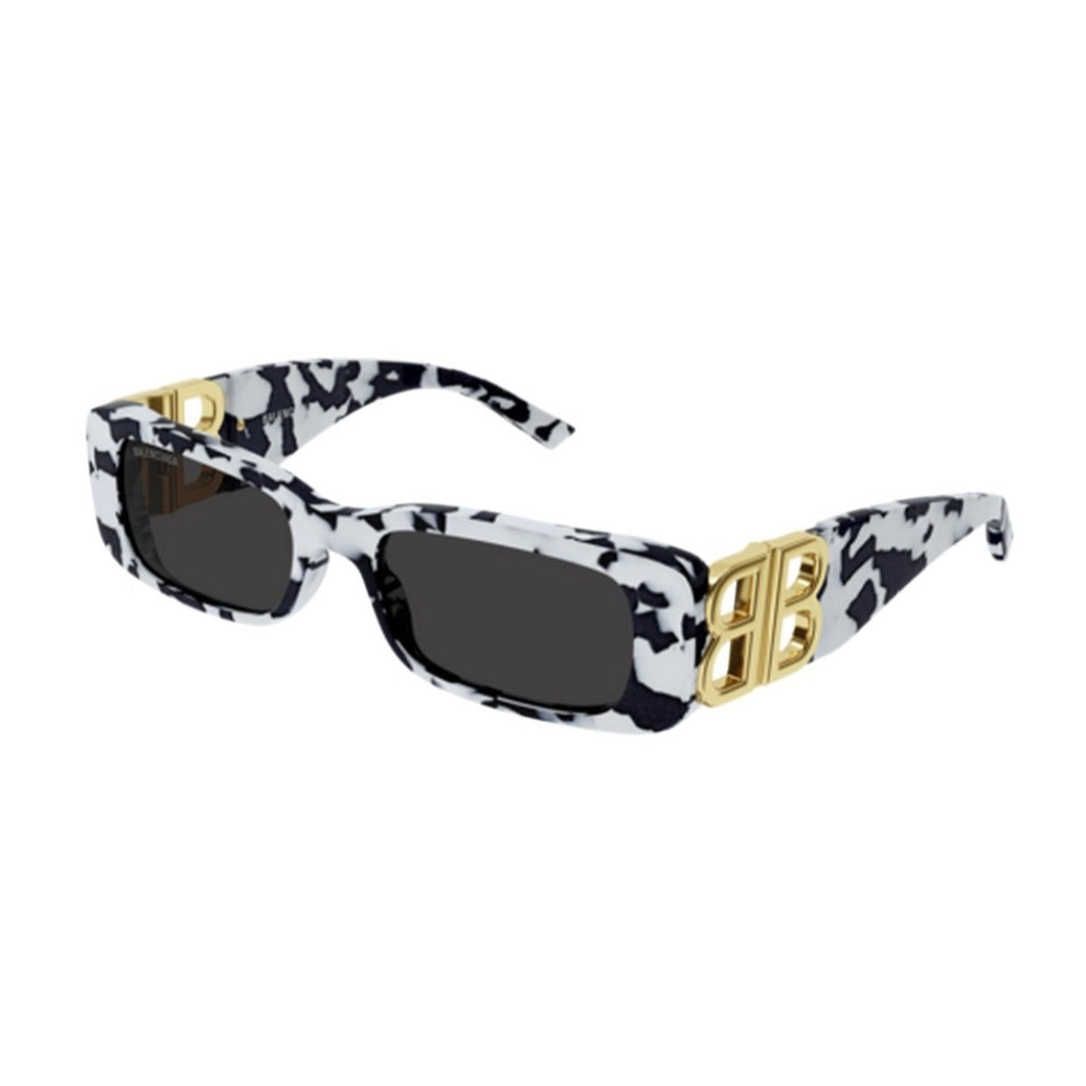 Balenciaga Women's Sunglasses Spring Summer Havana Grey CR 39 CR 39 White BB0096S 005