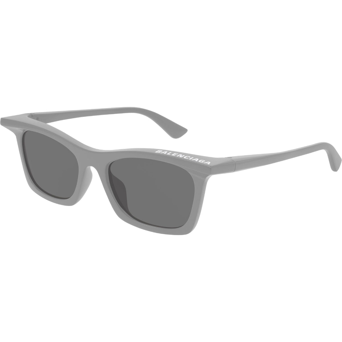 Balenciaga Unisex Sunglasses Spring Summer Grey Grey Nylon Nylon Transparent BB0099S 002