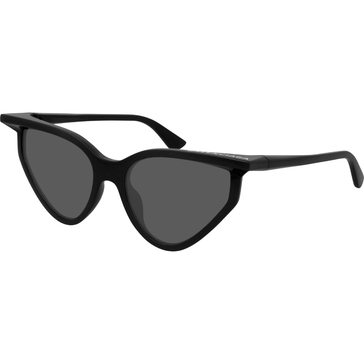 Balenciaga Women's Sunglasses Spring Summer Black Grey Nylon Nylon Shiny BB0101S 001