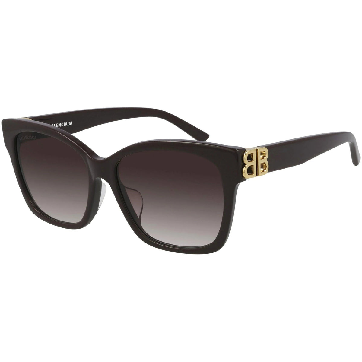 Balenciaga Women's Sunglasses Fall Winter Violet  Red CR 39 CR 39 Dark BB0102SA 006