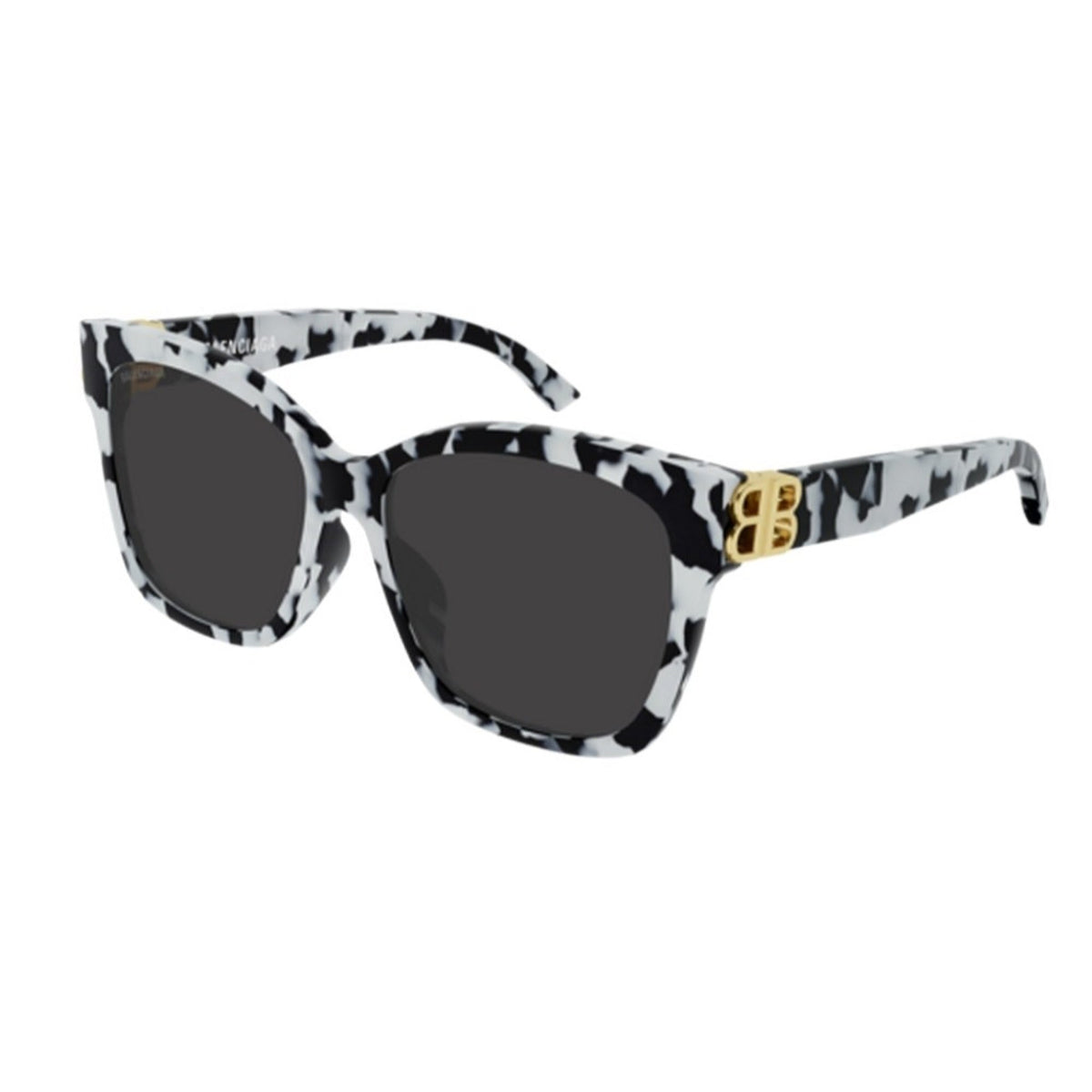 Balenciaga Women's Sunglasses Spring Summer Havana Grey CR 39 CR 39 White BB0102SA 007