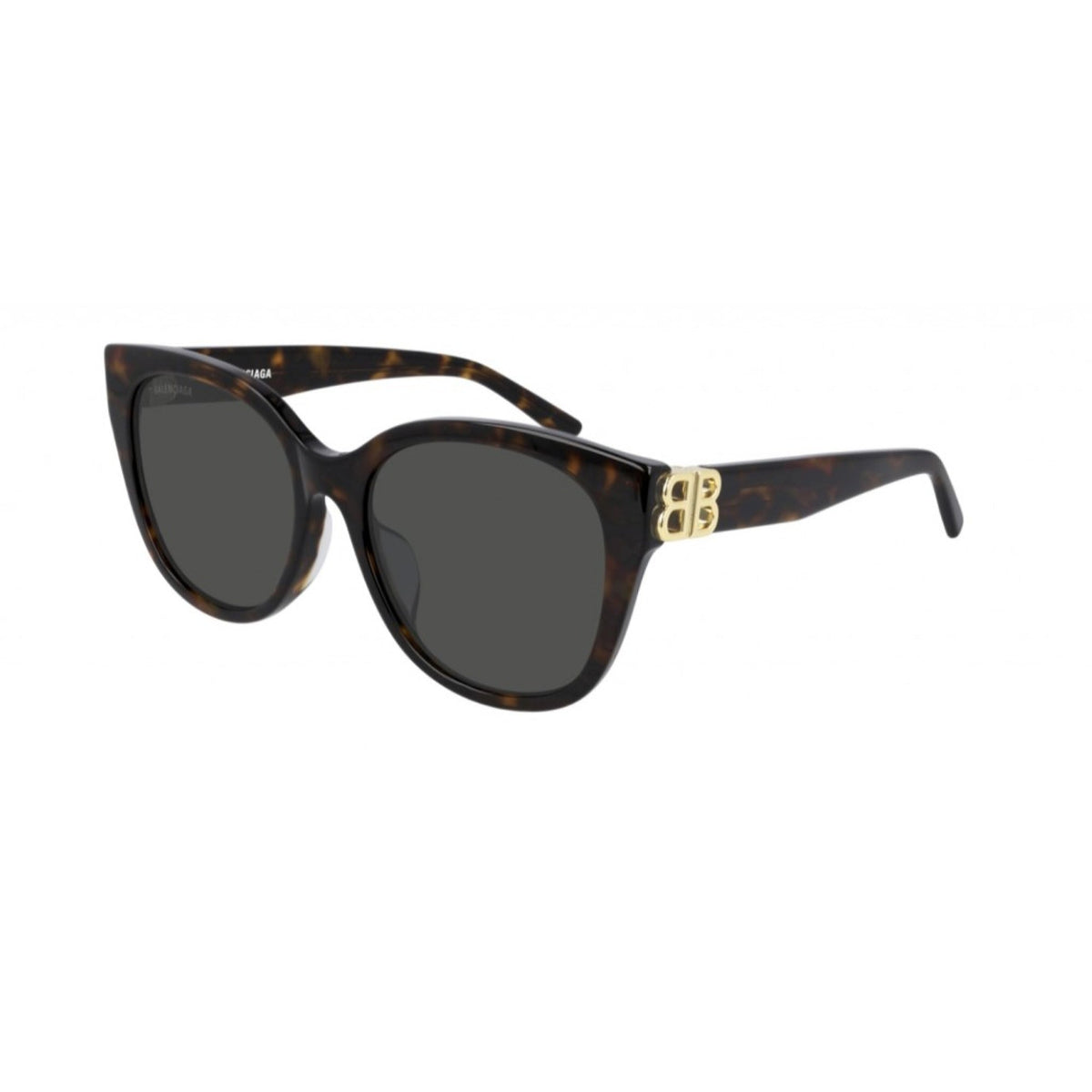 Balenciaga Women's Sunglasses Fall Winter Havana Green Nylon Nylon Dark BB0103SA 002