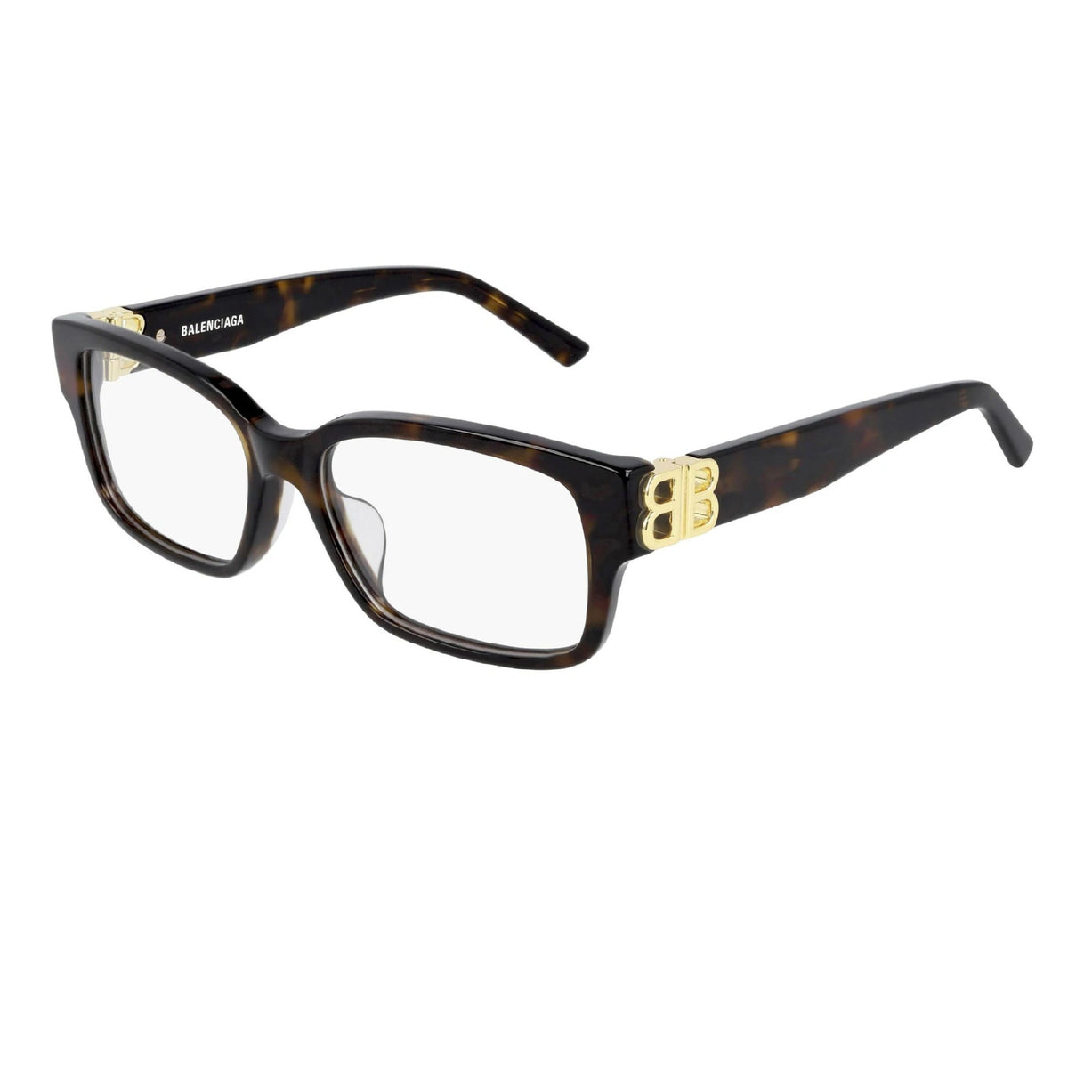 Balenciaga Women's Sunglasses Fall Winter Havana Transparent Demo Lens Demo Lens Dark BB0105O 002