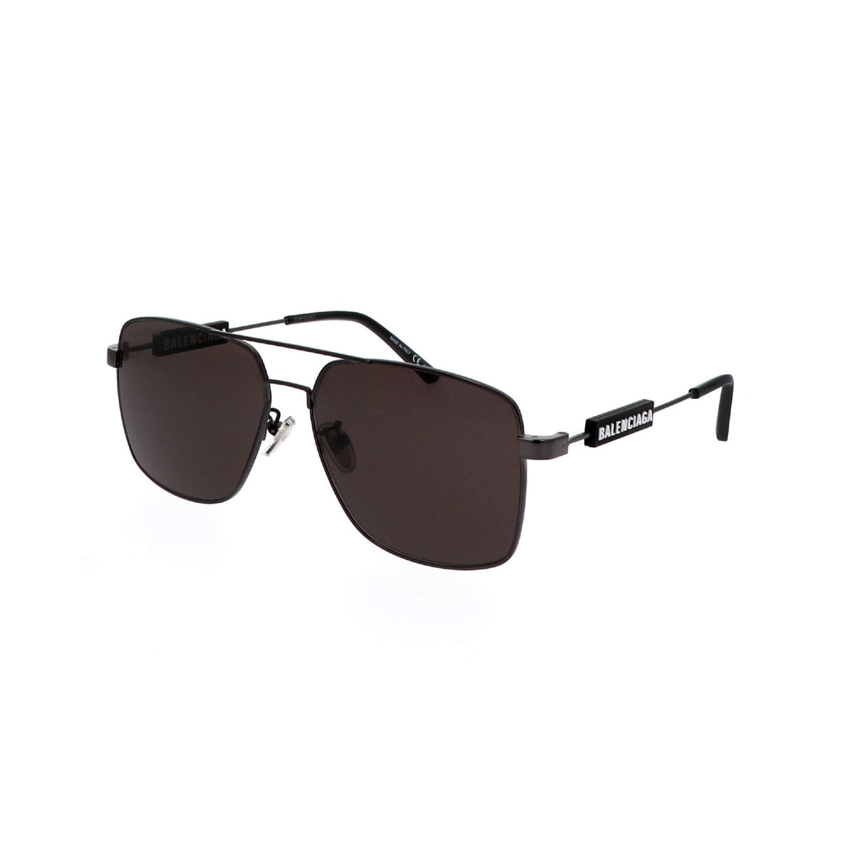 Balenciaga Men&#39;s Sunglasses Fall Winter Grey Grey Nylon Nylon Dark BB0116SA 001