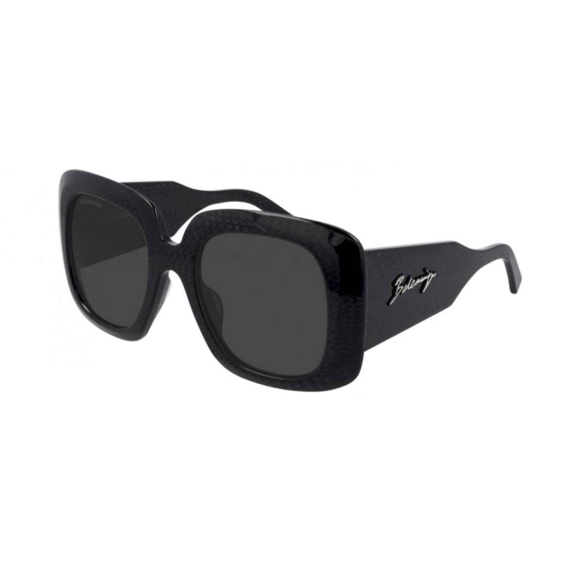 Balenciaga Women's Sunglasses Fall Winter Black Grey Nylon Nylon Grey BB0119S 001