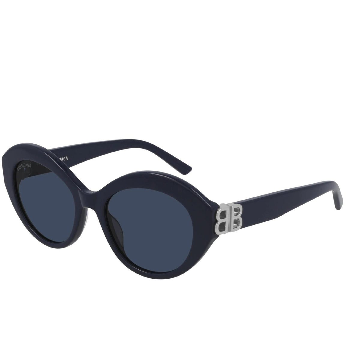 Balenciaga Women's Sunglasses Spring Summer Blue Blue CR 39 CR 39 Shiny BB0133S 004