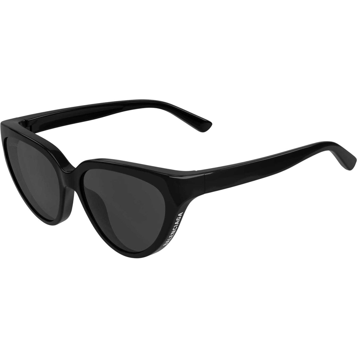 Balenciaga Women's Sunglasses Spring Summer Black Grey Nylon Nylon Shiny BB0149S 001