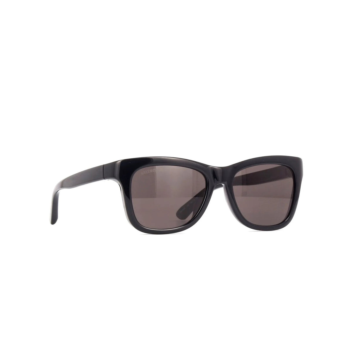 Balenciaga Unisex Sunglasses Spring Summer Black Grey Nylon Nylon Shiny BB0151S 001