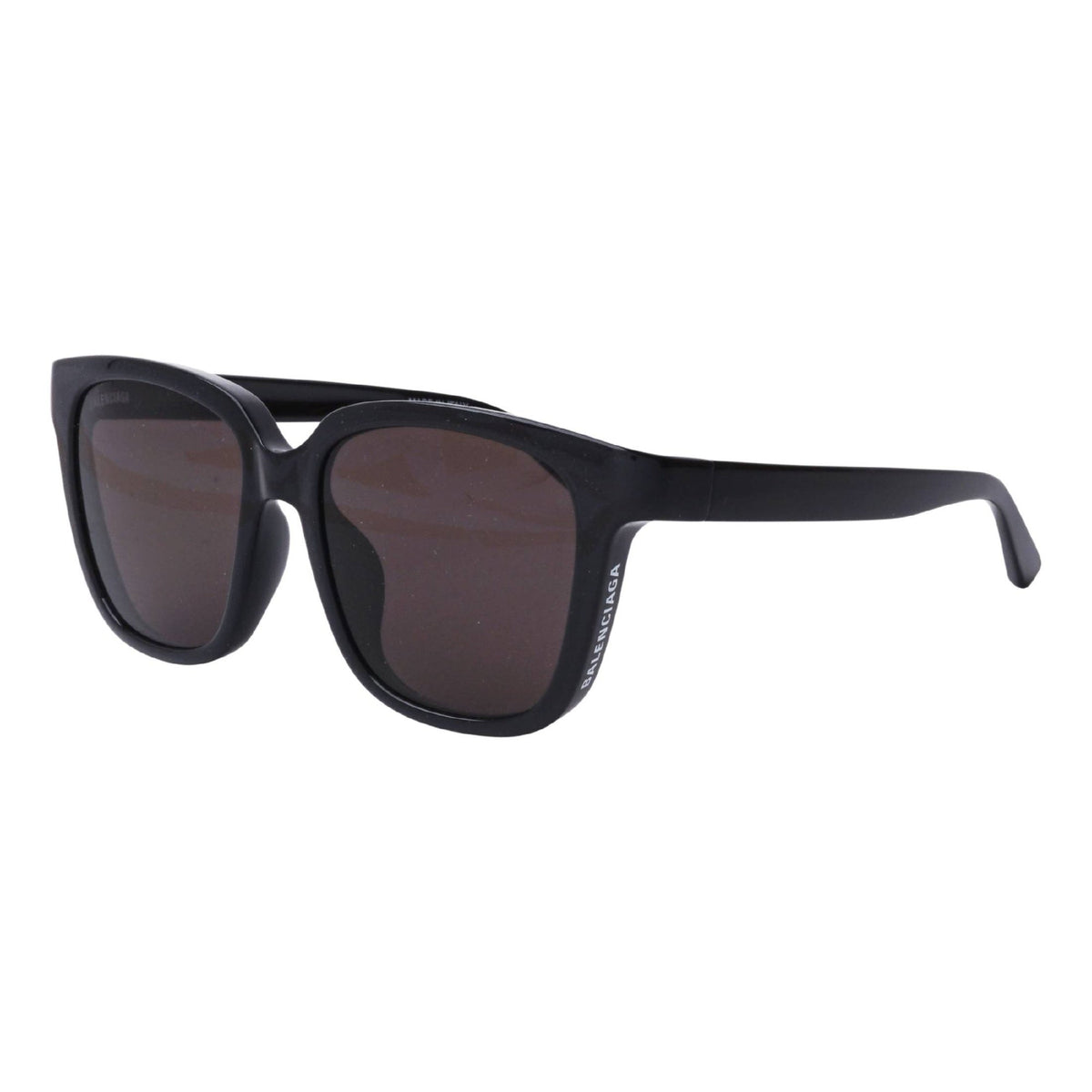 Balenciaga Unisex Sunglasses Spring Summer Black Grey Nylon Nylon Shiny BB0152SA 001