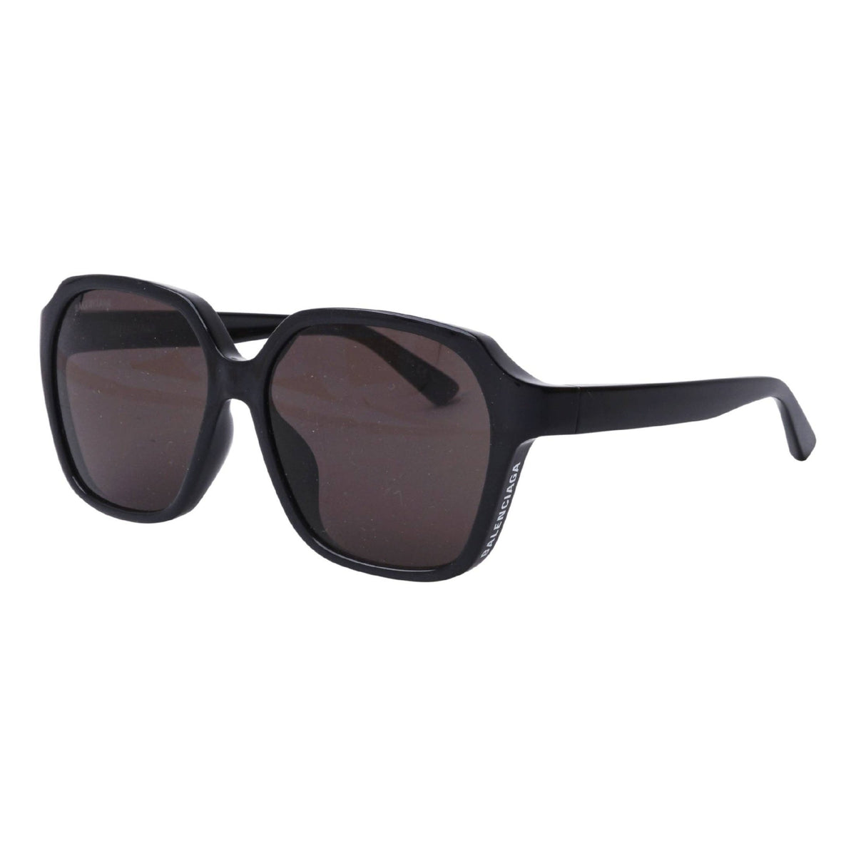 Balenciaga Women's Sunglasses Spring Summer Black Grey Nylon Nylon Shiny BB0153SA 001
