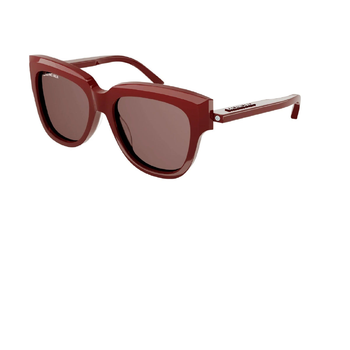 Balenciaga Women's Sunglasses Fall Winter Burgundy Red CR 39 CR 39 Shiny BB0160S 004