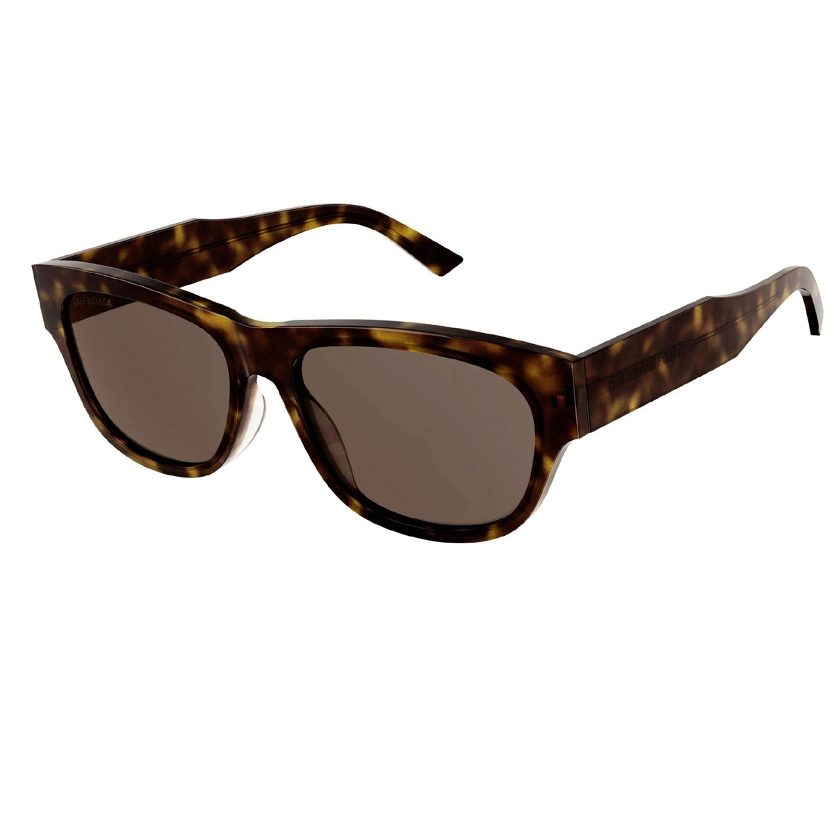 Balenciaga Men&#39;s Sunglasses Fall Winter Havana Brown CR 39 CR 39 Dark BB0164S 002