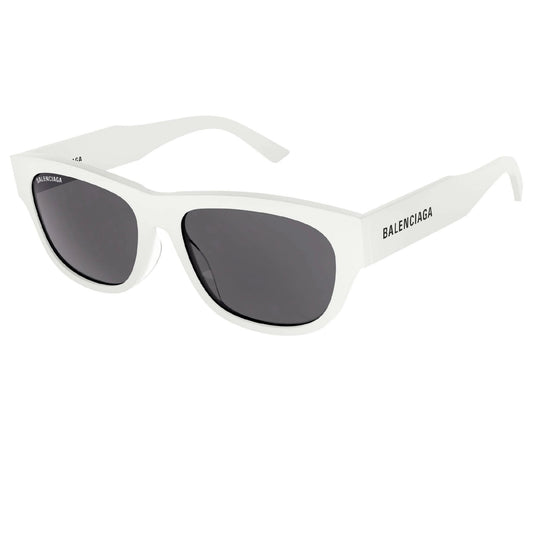 Balenciaga Men's Sunglasses Fall Winter Ivory Grey CR 39 CR 39 Shiny BB0164S 003