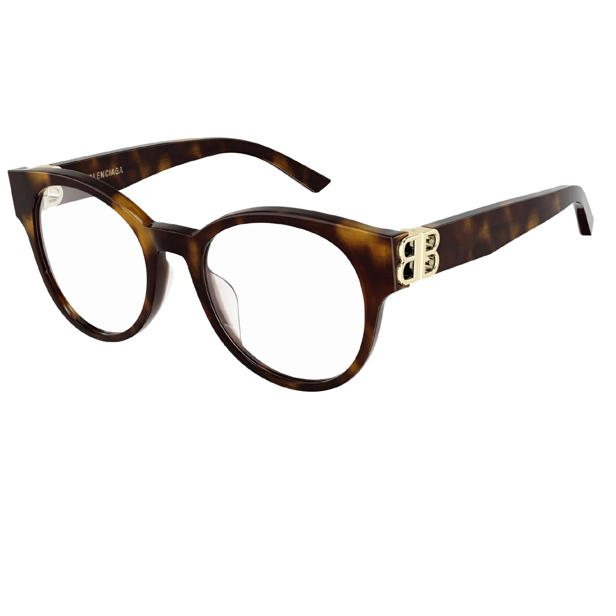 Balenciaga Women's Sunglasses Fall Winter Havana Transparent Demo Lens Demo Lens Dark BB0173O 002