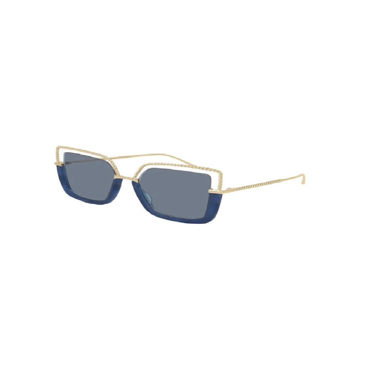 Boucheron Women's Sunglasses Fall Winter Blue Blue Nylon Nylon Gold BC0067S 003