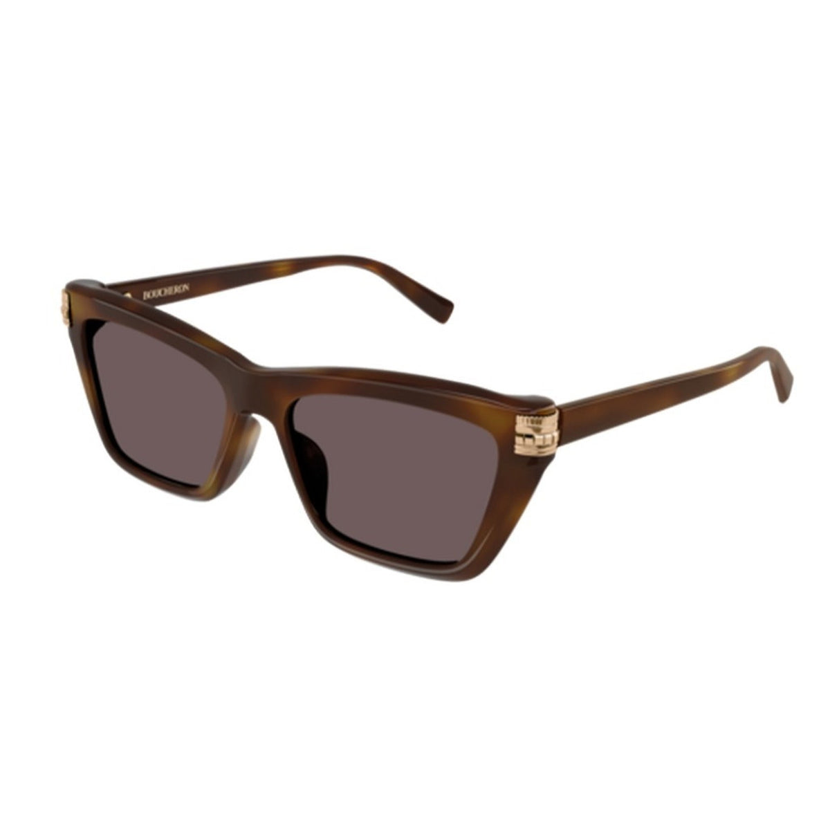 Boucheron Women's Sunglasses Fall Winter Havana Brown Nylon Nylon Havana BC0118S 003