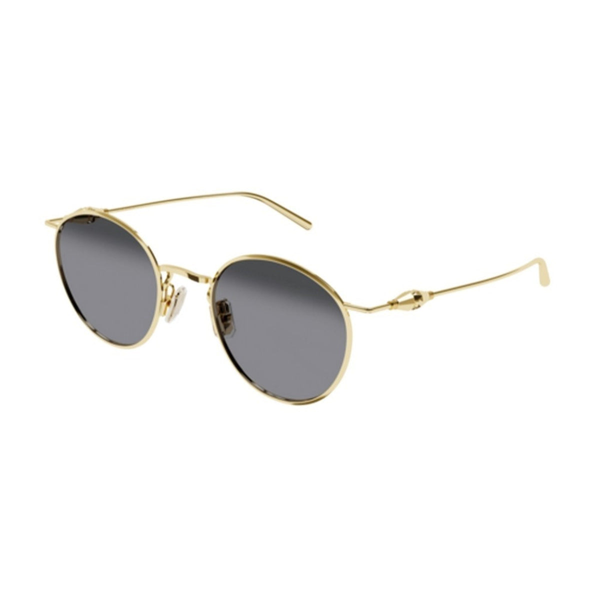 Boucheron Women's Sunglasses Spring Summer Gold Brown Nylon Nylon Yellow BC0126S 002
