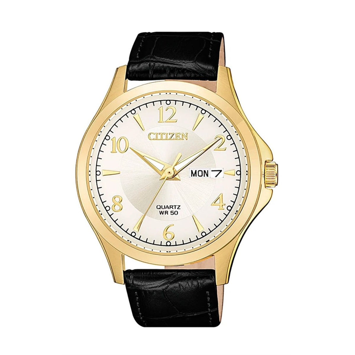 Citizen Men's BF2003-25A Citizen Black Leather Watch