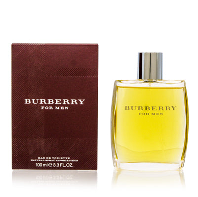 Burberry For Men Burberry Edt Spray (Burgundy) 3.3 Oz For Men 905758