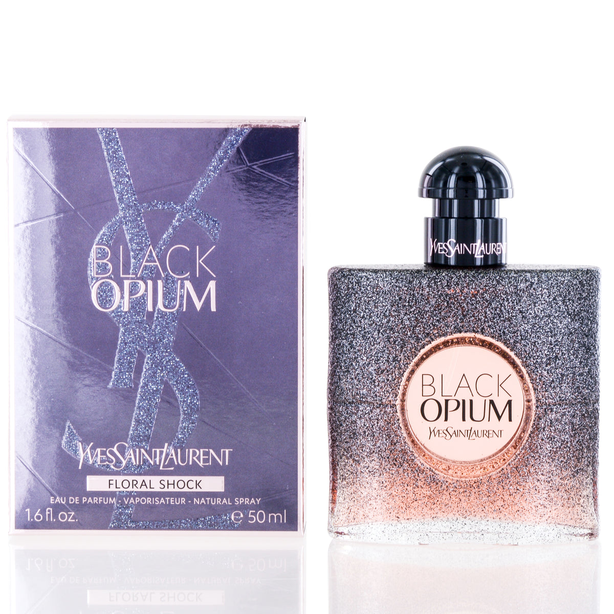 Black Opium Floral Shock Ysl Edp Spray 1.7 Oz (50 Ml) For Women  6372100