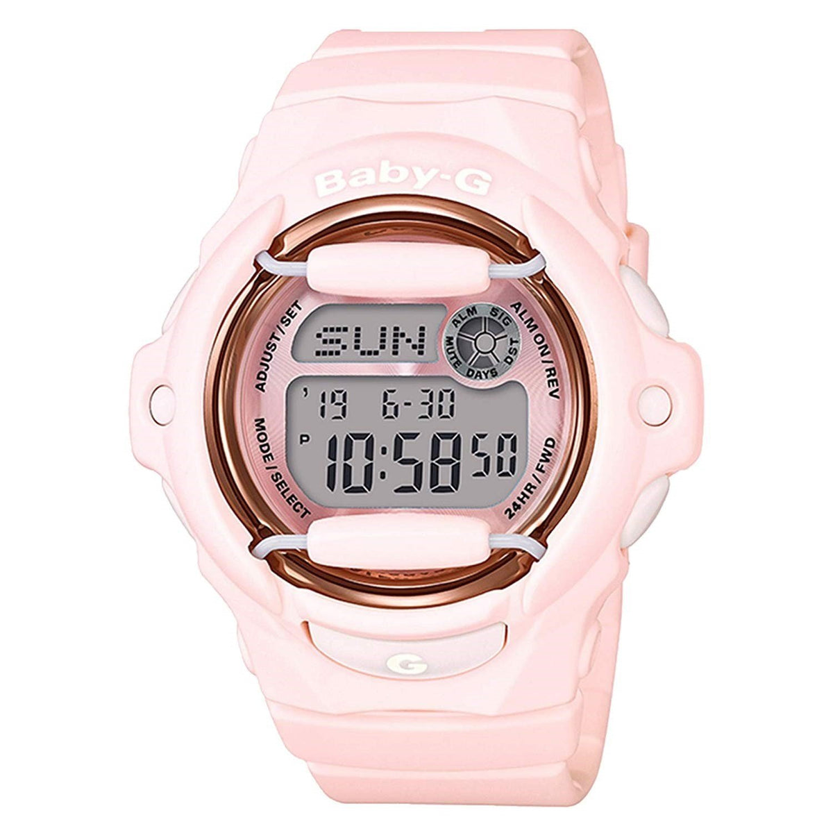 Casio Women's BG169G-4B Baby-G Pink Resin Watch