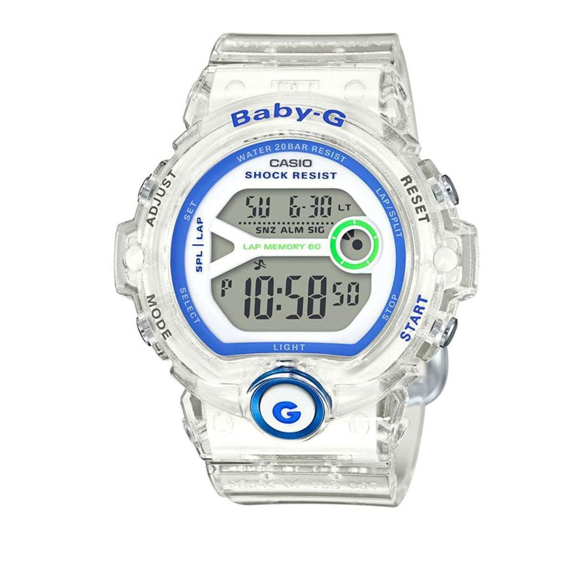 Casio Women's BG6903-7D Baby-G Digital Black Resin Watch