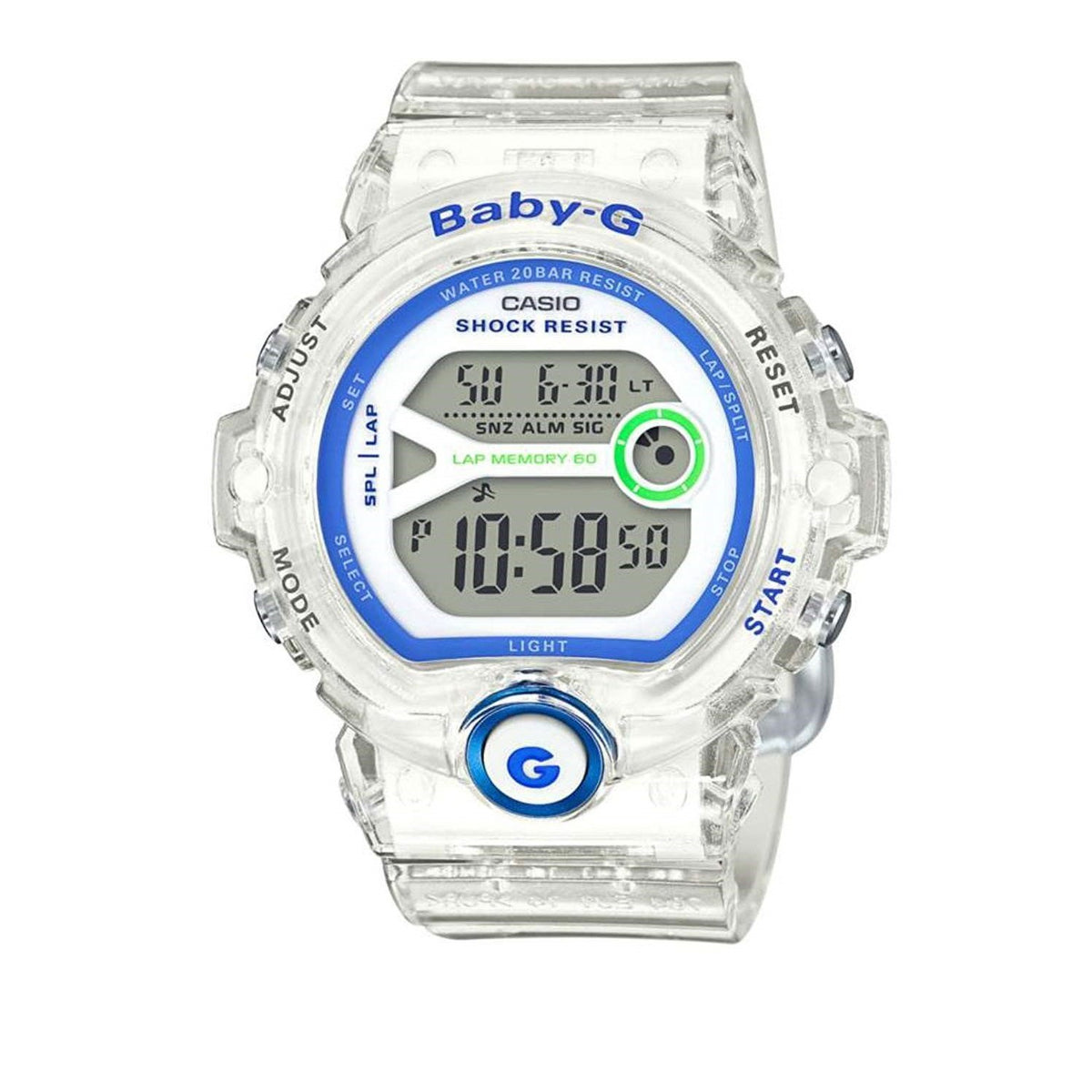 Casio Women&#39;s BG6903-7D Baby-G Digital Black Resin Watch