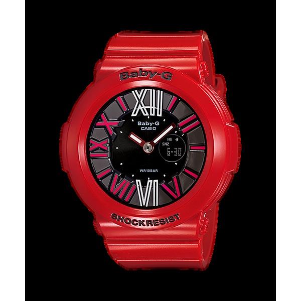 Casio Women's BGA160-4B Baby G Red Resin Watch