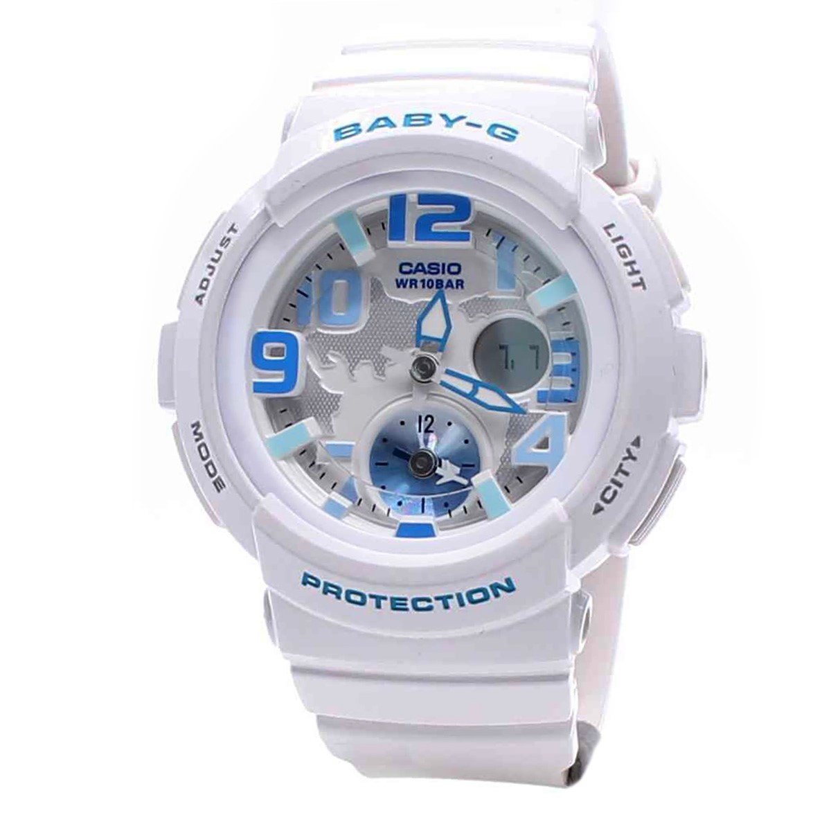 Casio Women's BGA190-7B Baby-G White Resin Watch