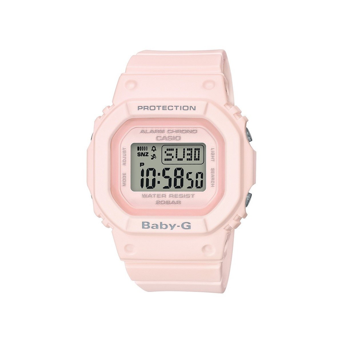 Casio Women's BGD560-4 Baby G Pink Resin Watch