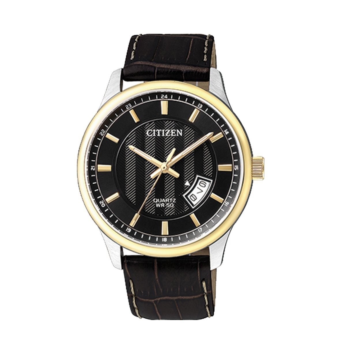 Citizen Men's BI1054-12E Dress Black Leather Watch