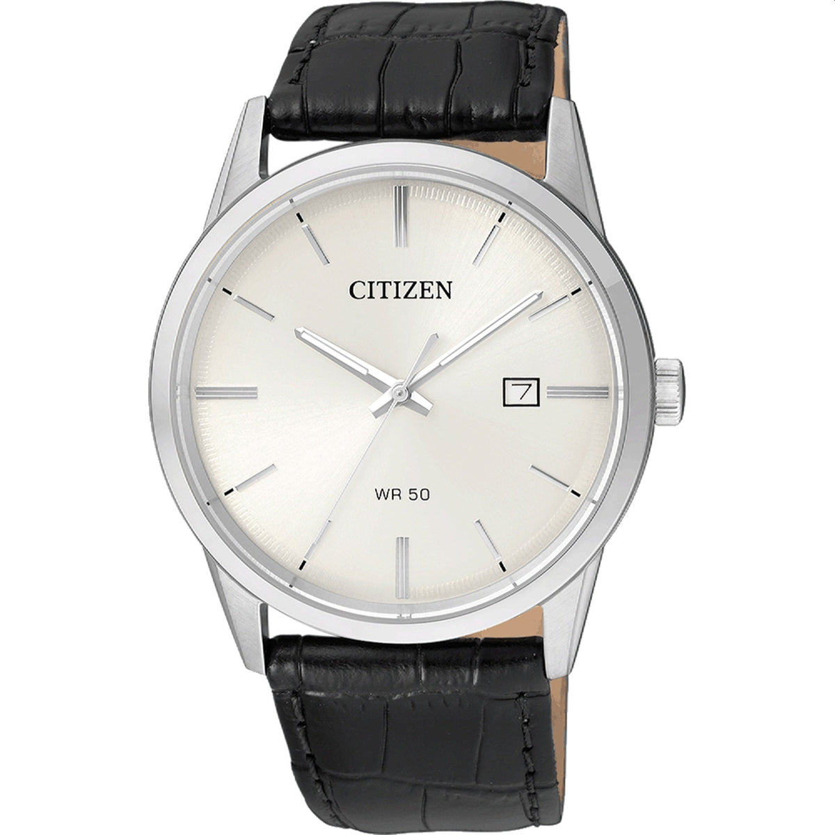 Citizen Men&#39;s BI5000-01A Citizen Black Leather Watch
