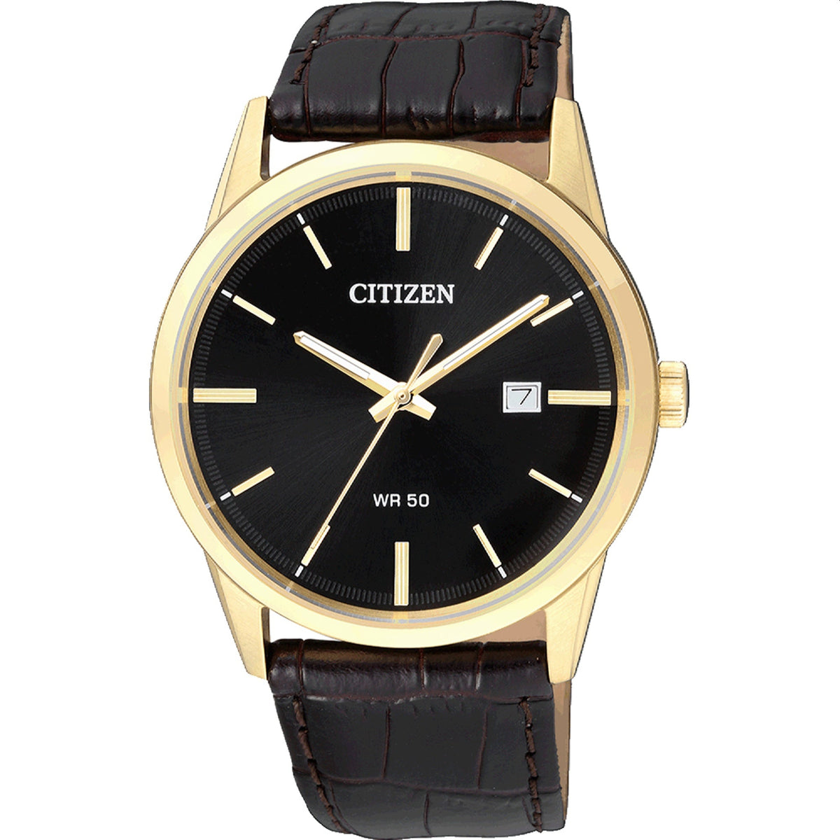 Citizen Men&#39;s BI5002-06E Citizen Brown Leather Watch